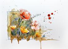 Laura Rodrigues: Coffee Flowers, 2025; Foto: Laura Rodrigues.