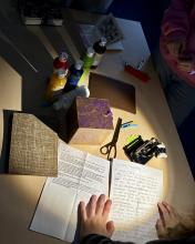 Werbebild für Escape-Room im Kunstmuseum, Foto: Marlene Fritsch. 